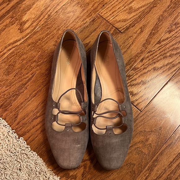 Nurture flat shoe taupe size 9 - Picture 5 of 7